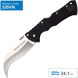 Нож COLS STEEL BLACK TALON II PLAIN EDGE CS_22B Нож COLS STEEL BLACK TALON II PLAIN EDGE CS_22B